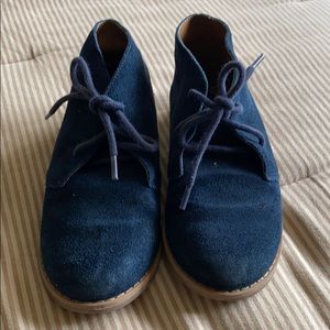 Jamie and Jack Navy Suede boots